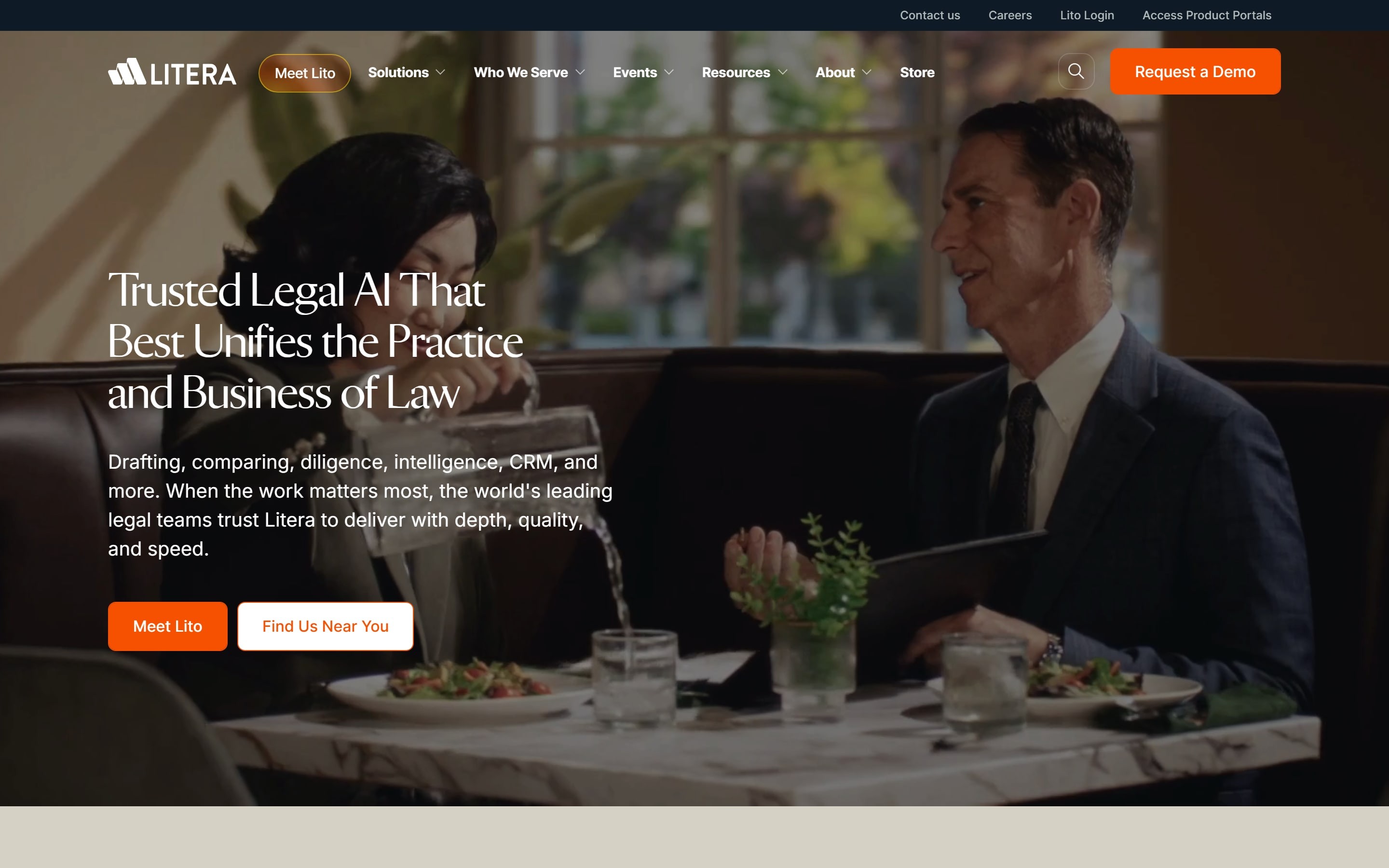 Litera website home page
