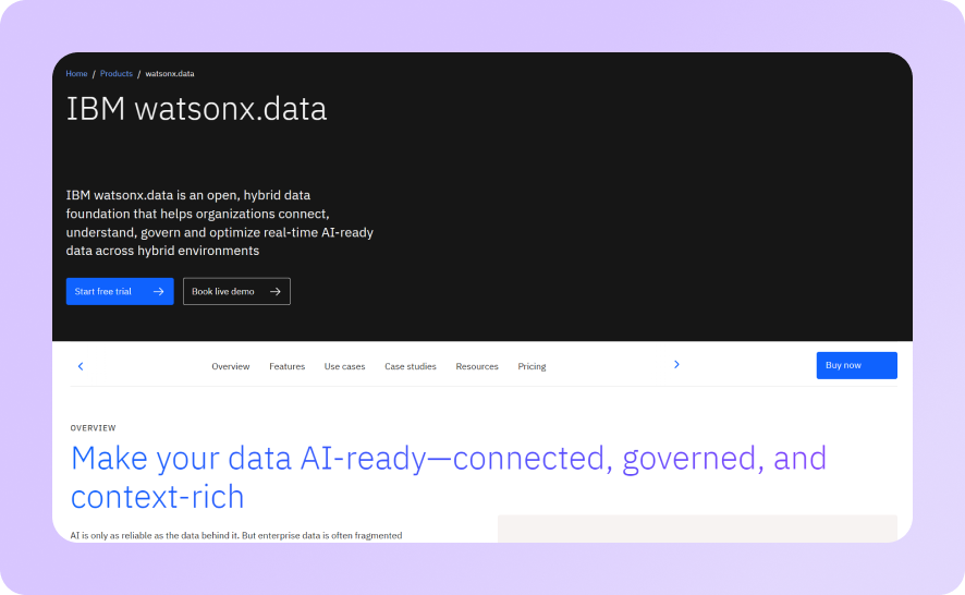IBM watsonx.data