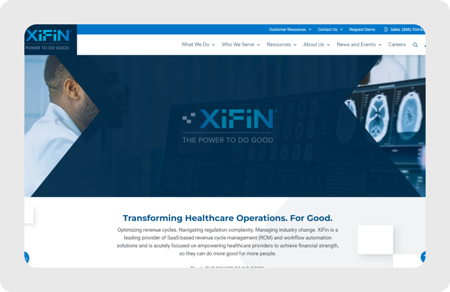 XiFiN home page