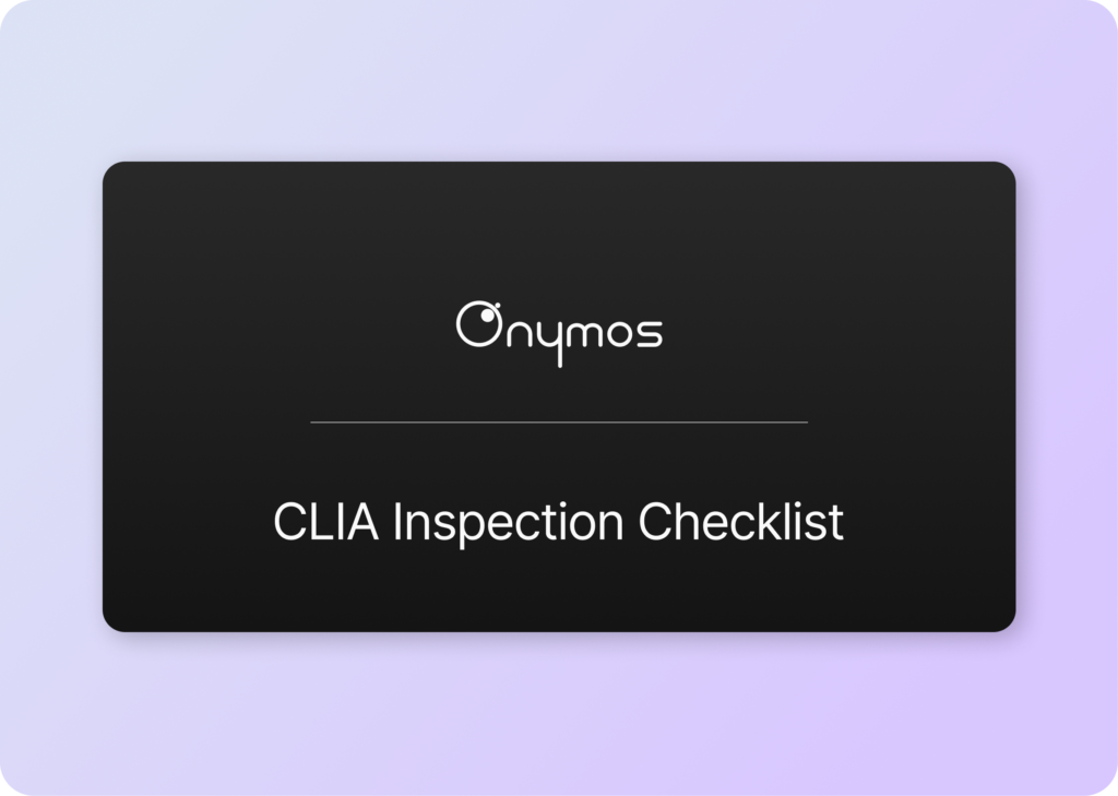clia inspection checklist